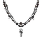 Knight Armor Beaded Necklace