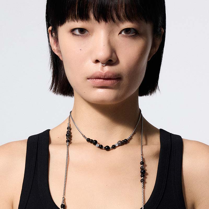 Guardian Bell Long Sweater Necklace