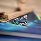 Men's Silver Ring "METEOR"