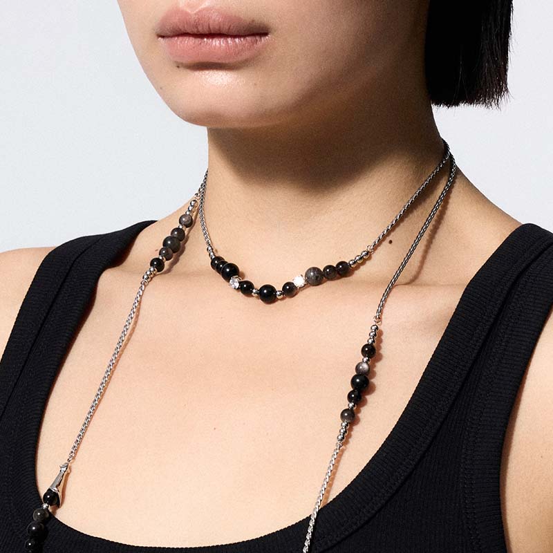 Guardian Bell Long Sweater Necklace