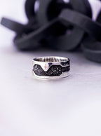 ARCTUR | Men's Silver Labradorite Ring
