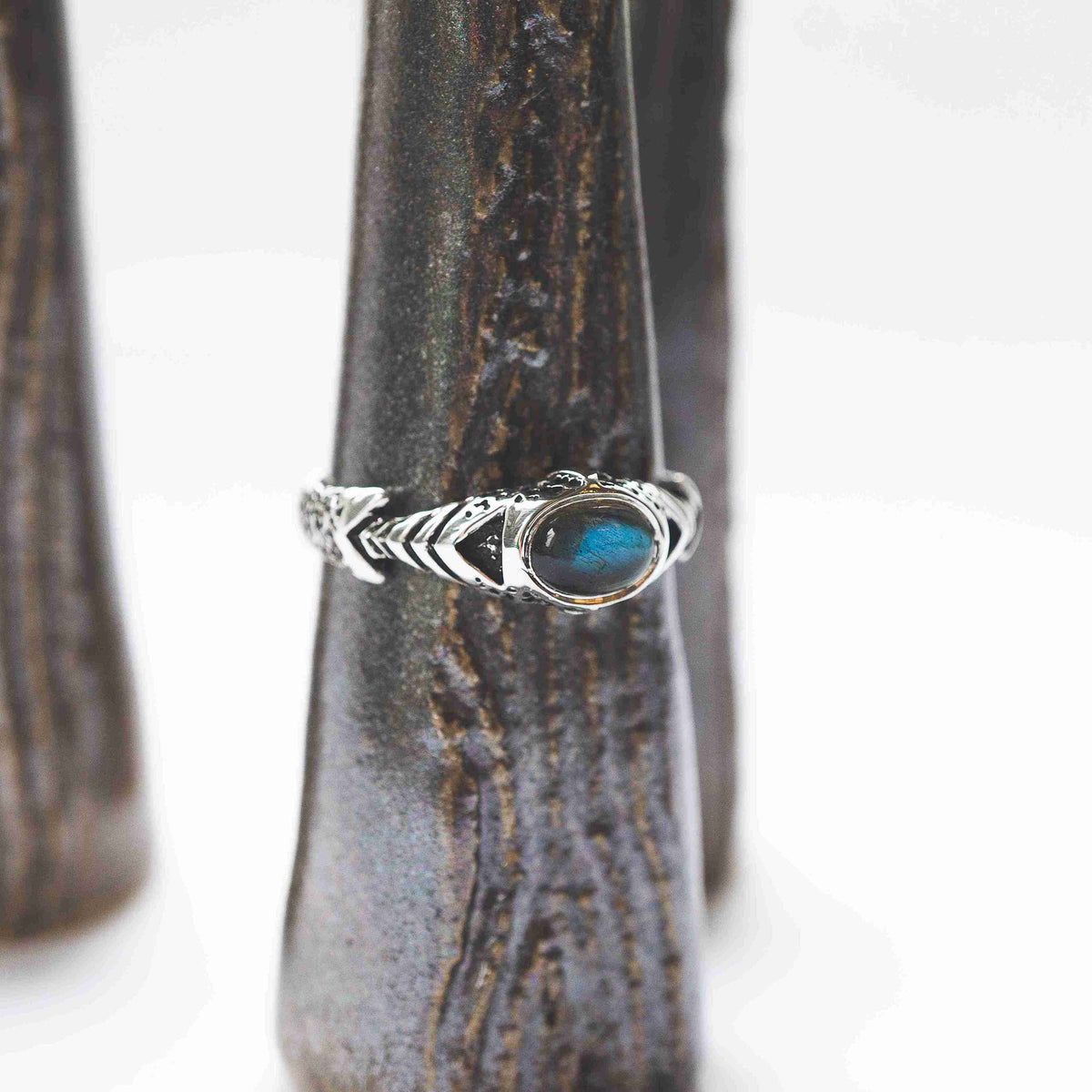 ARGO | Men's Labradorite Cyberpunk Ring