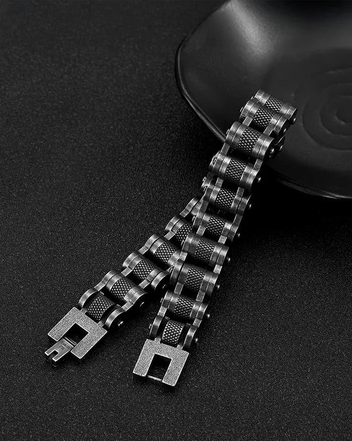 Biker Chain Bracelet "Vorn"