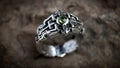 Geometric Engagement Ring for Men