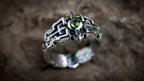 Geometric Engagement Ring for Men