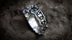 Geometric Engagement Ring for Men