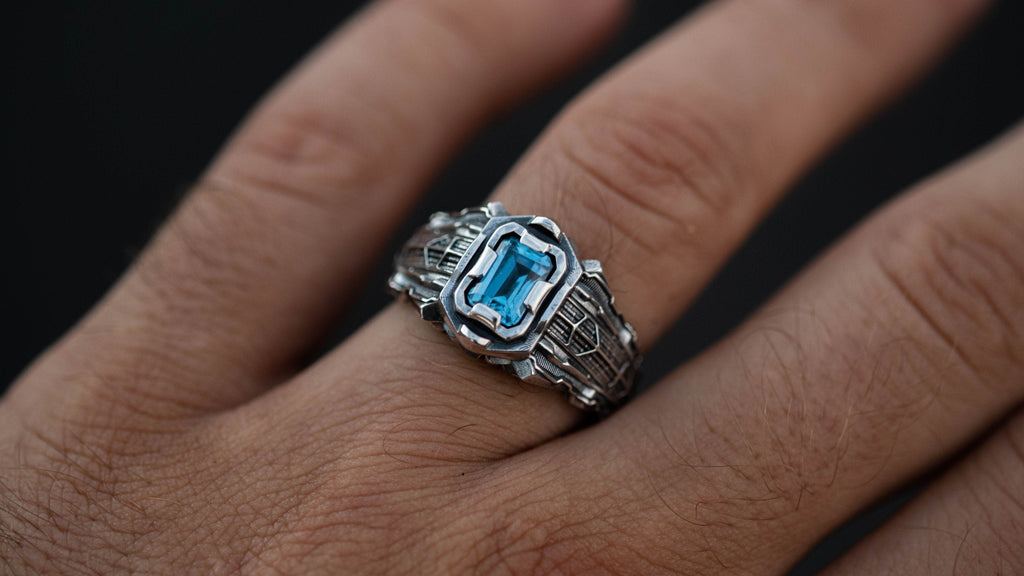 Futuristic Statement Ring