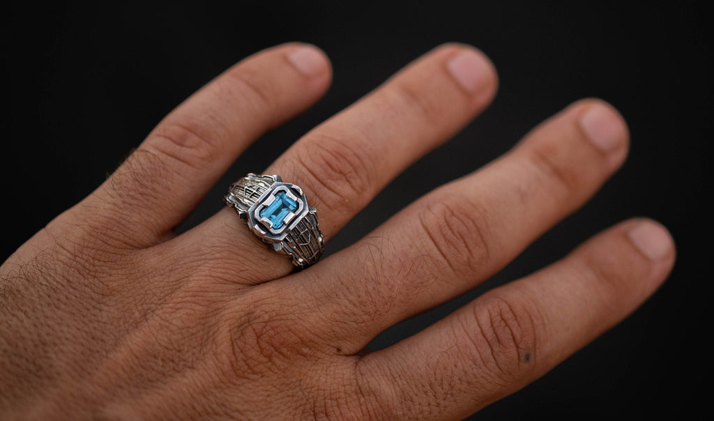 Futuristic Statement Ring