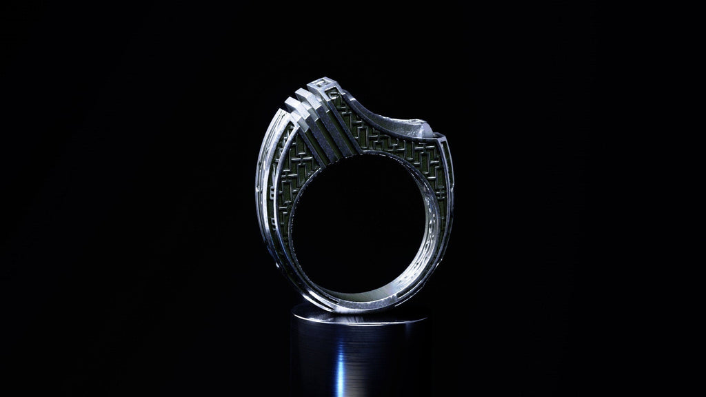 Geometric Men's Ring