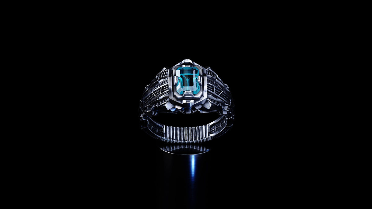 Futuristic Statement Ring