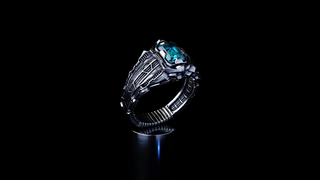 Futuristic Statement Ring