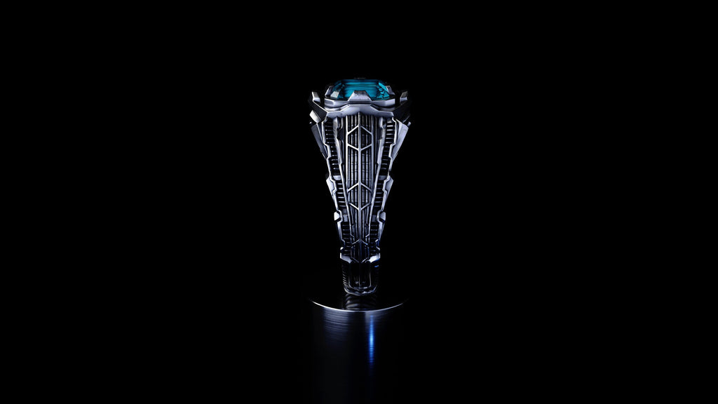 Futuristic Statement Ring