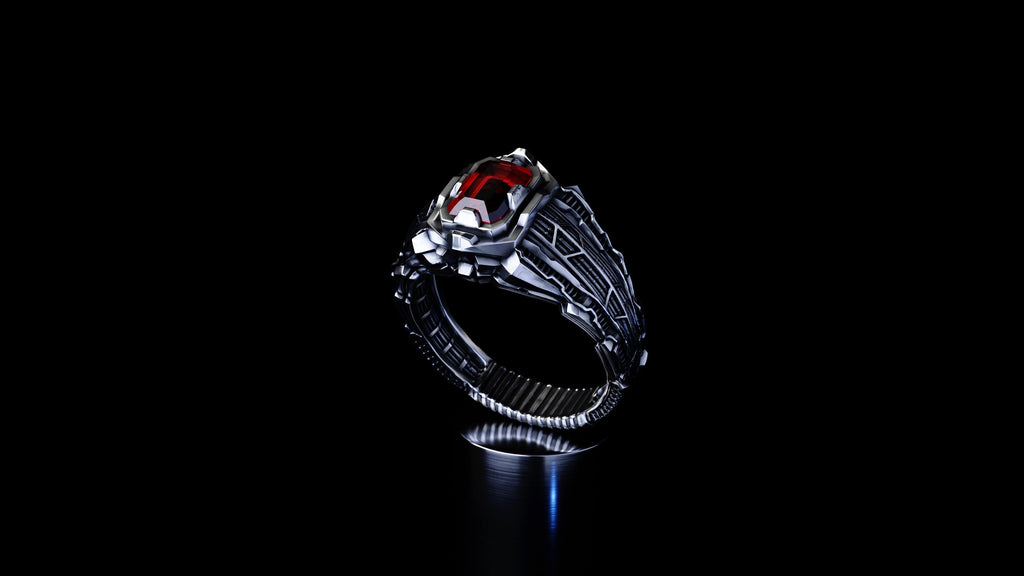 Futuristic Statement Ring