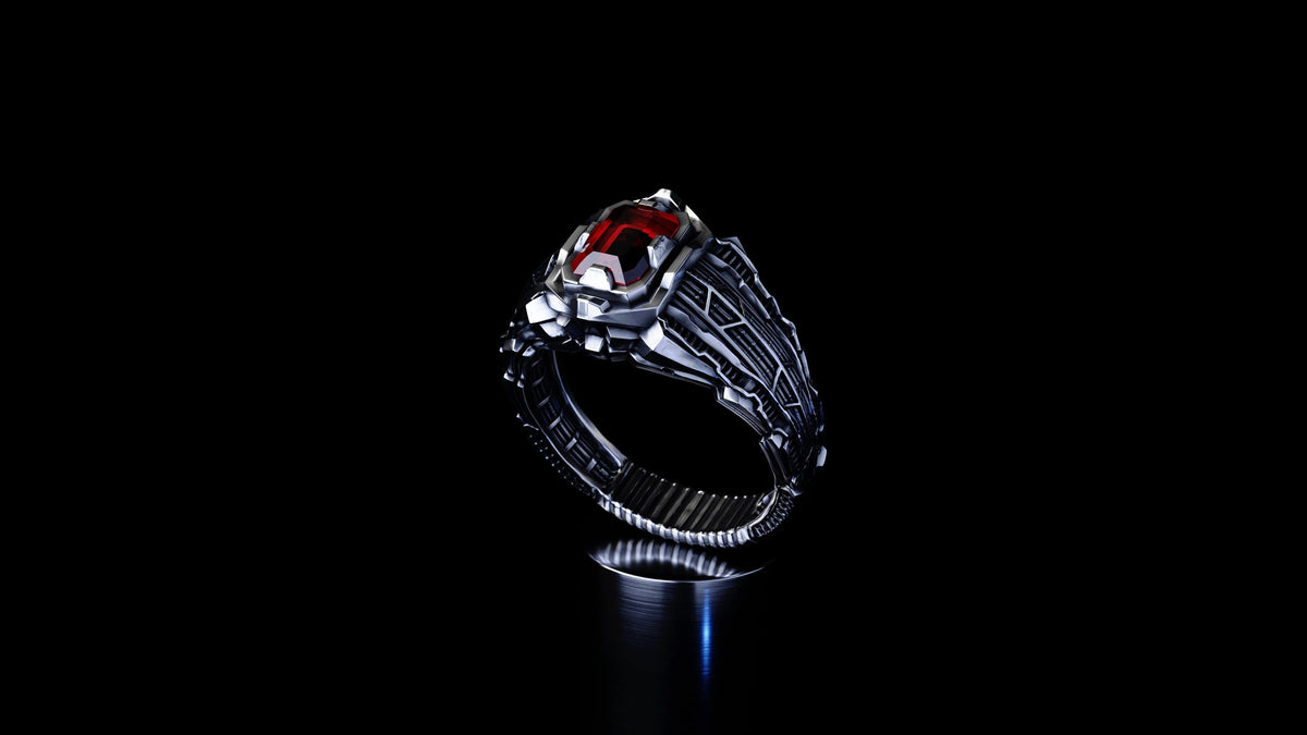 Futuristic Statement Ring
