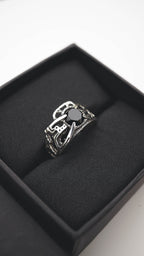 INTERFLOW | Black Onyx Men's Ring