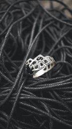 INTERFLOW | Black Onyx Men's Ring