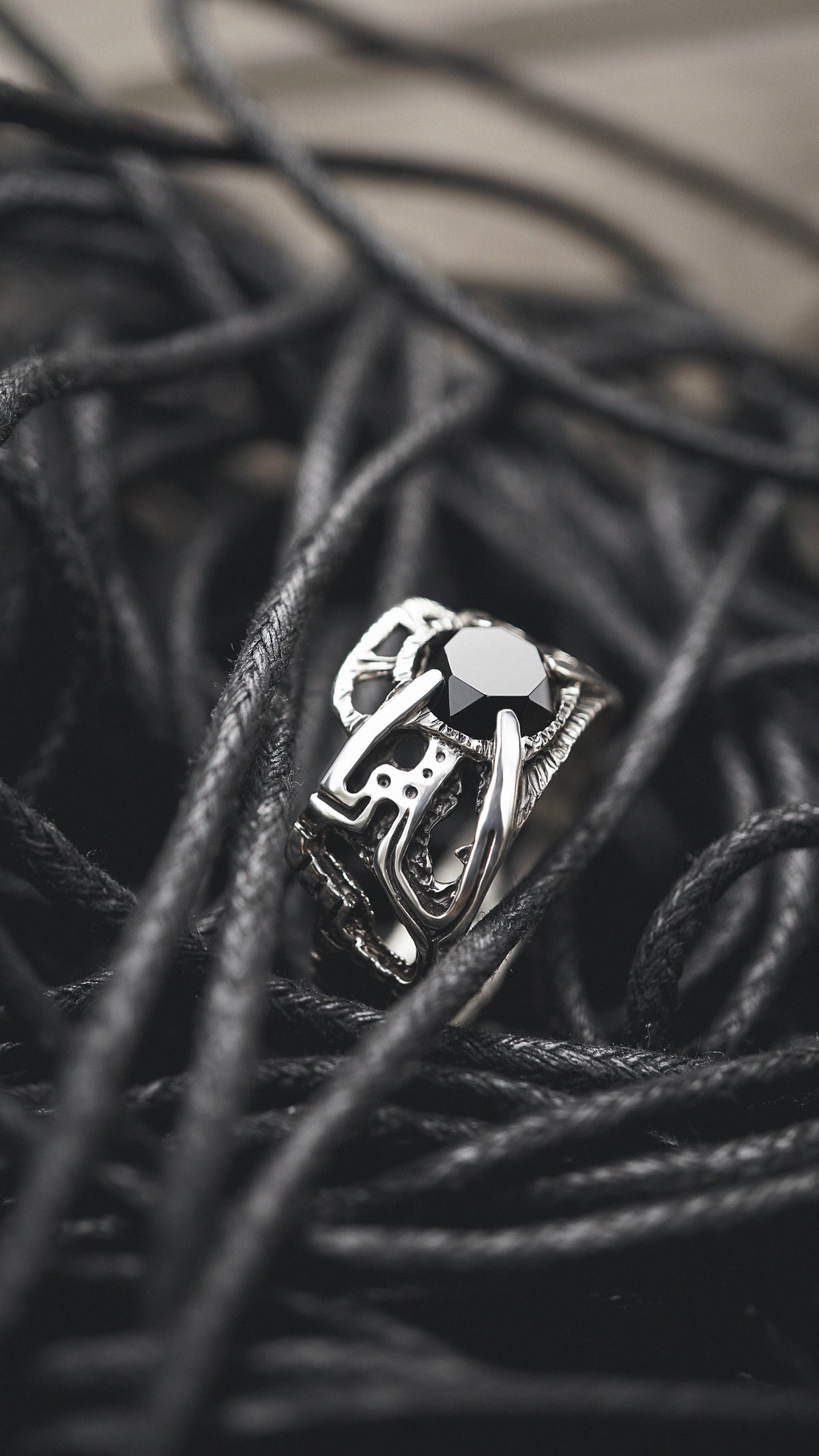 INTERFLOW | Black Onyx Men's Ring