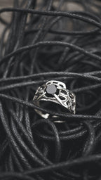 INTERFLOW | Black Onyx Men's Ring