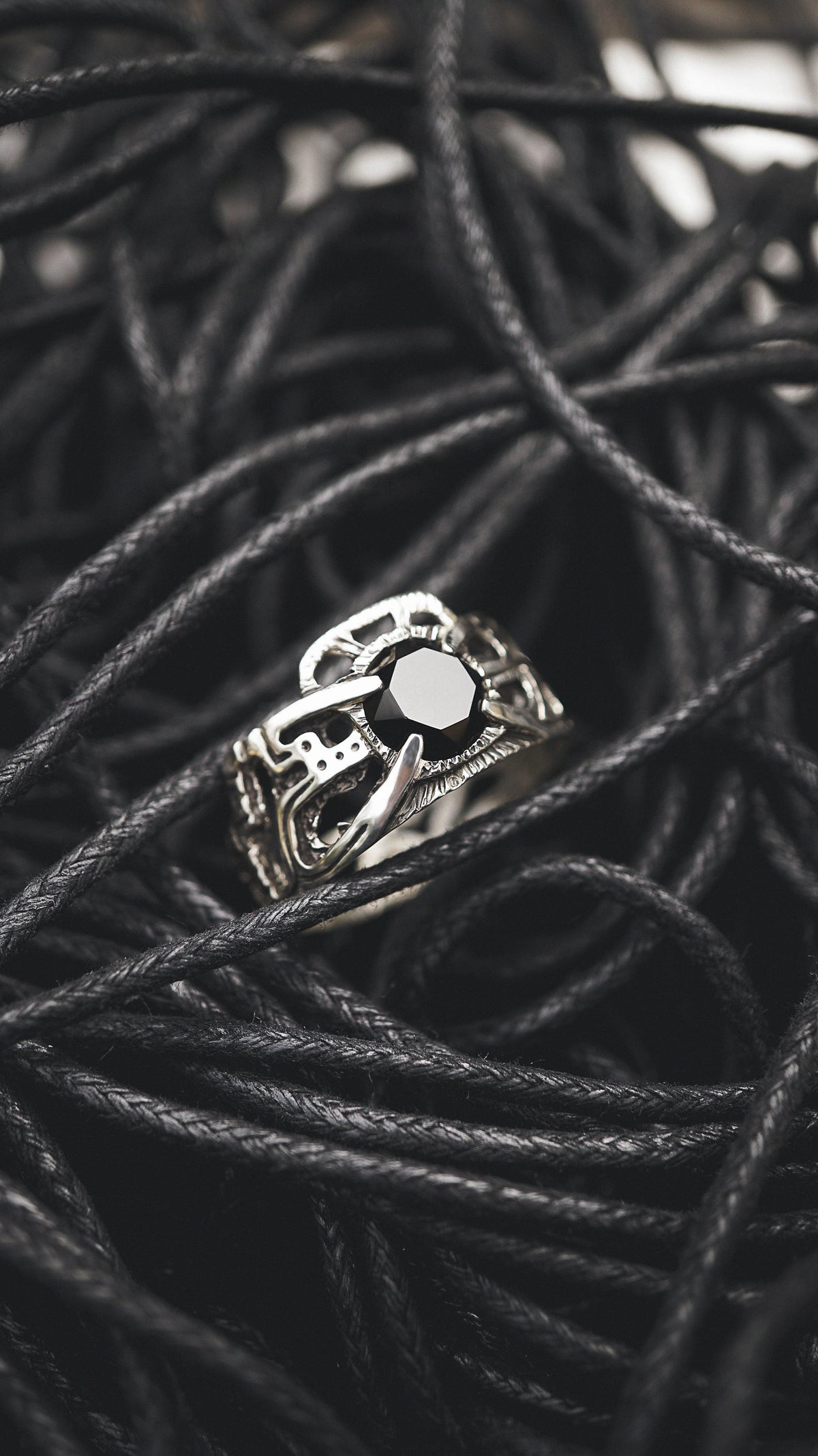 INTERFLOW | Black Onyx Men's Ring