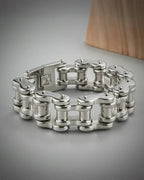 Men's Heavy Stainless Steel Bracelet "Kron"