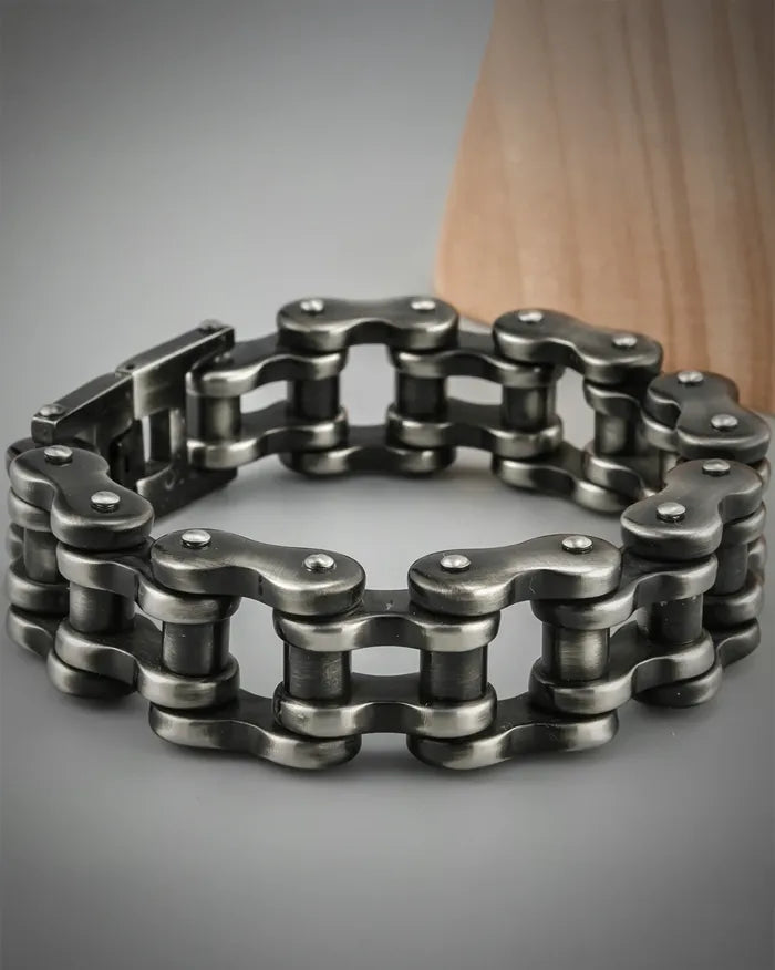Men's Heavy Stainless Steel Bracelet "Kron"