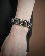 Men's Heavy Stainless Steel Bracelet "Kron"