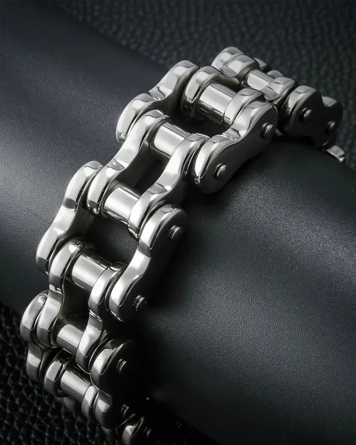 Men's Heavy Stainless Steel Bracelet "Kron"