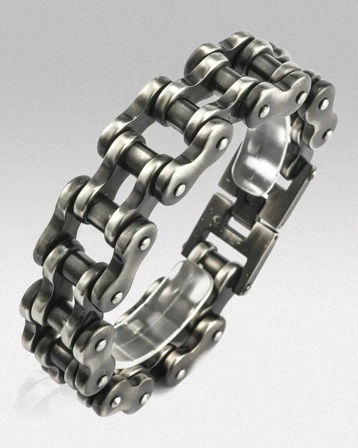 Men's Heavy Stainless Steel Bracelet "Kron"