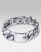 Polished Stainless Steel Bracelet "Nexa"