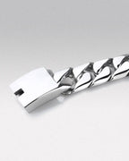 Polished Stainless Steel Bracelet "Nexa"