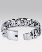 Polished Stainless Steel Bracelet "Nexa"